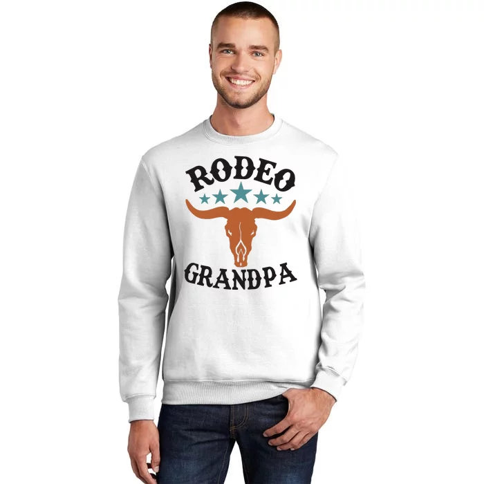 Grandpa First Birthday Cowboy Western Rodeo Party Matching Sweatshirt