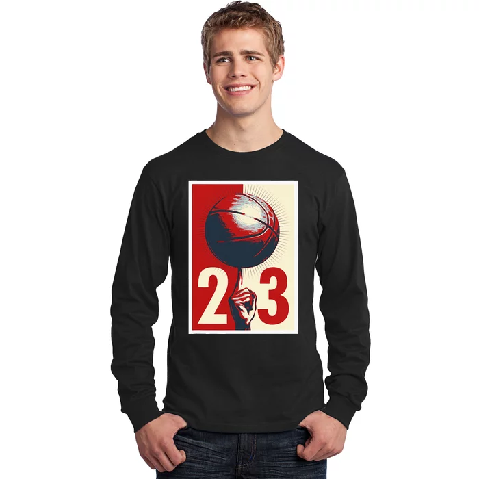 Gift For Basketball Fan Streetball Street Basketball Player Long Sleeve Shirt