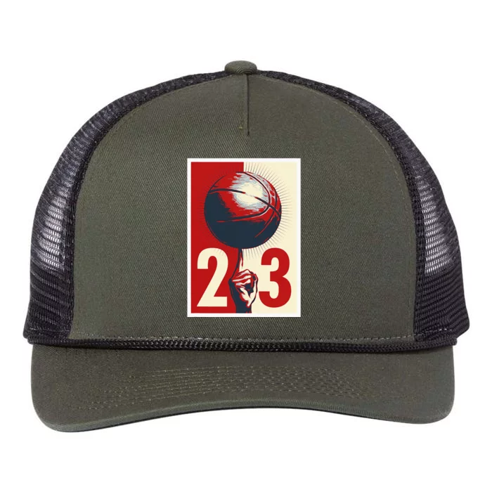 Gift For Basketball Fan Streetball Street Basketball Player Retro Rope Trucker Hat Cap