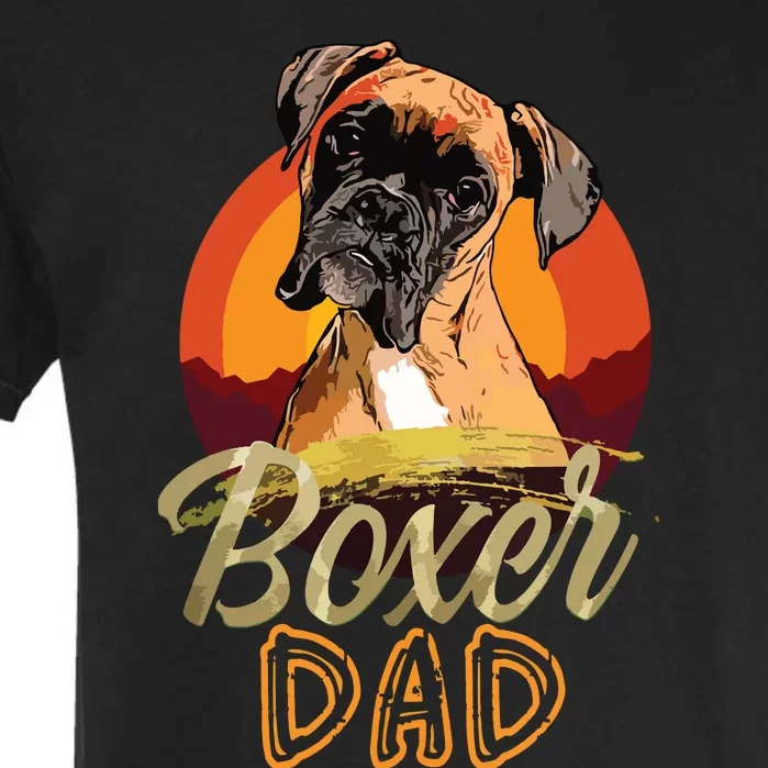 Gift For Boxer Lover Boxer Dad Garment-Dyed Heavyweight T-Shirt