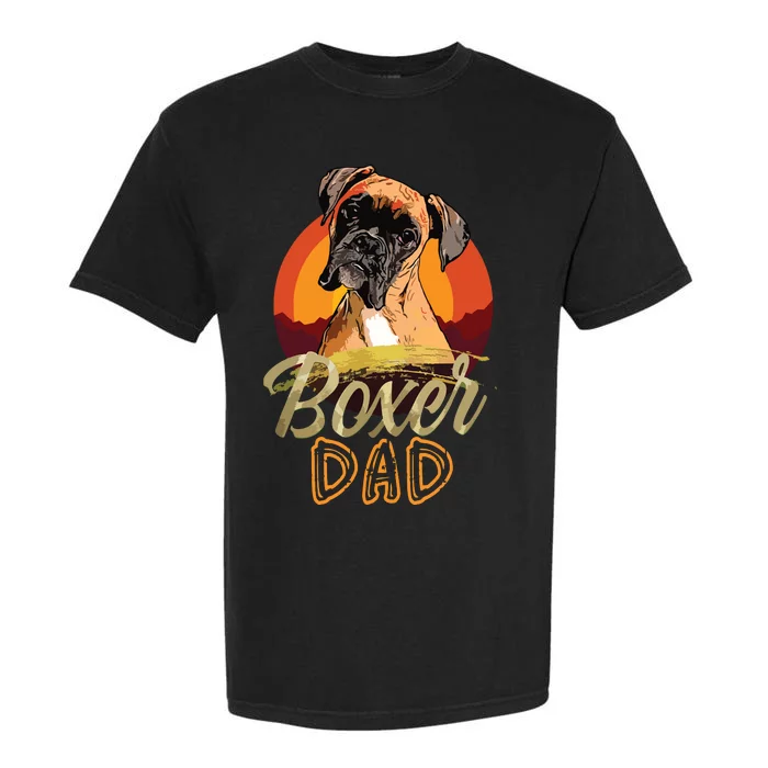 Gift For Boxer Lover Boxer Dad Garment-Dyed Heavyweight T-Shirt