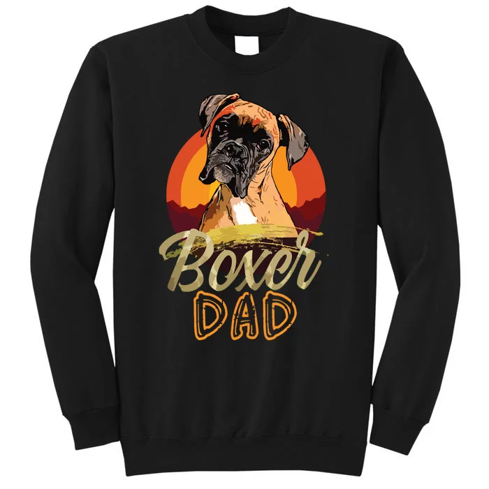 Gift For Boxer Lover Boxer Dad Sweatshirt