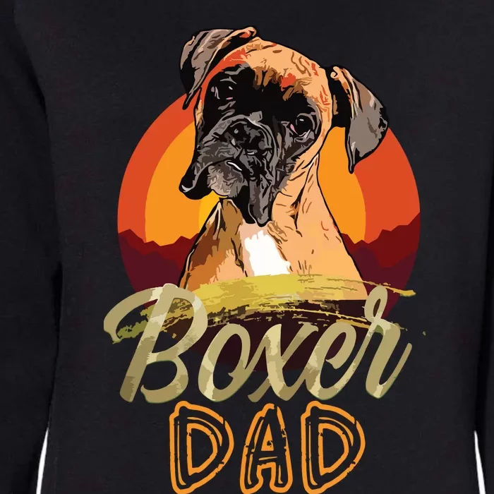 Gift For Boxer Lover Boxer Dad Womens California Wash Sweatshirt