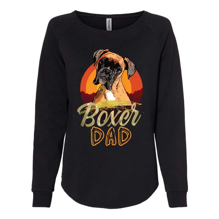 Gift For Boxer Lover Boxer Dad Womens California Wash Sweatshirt