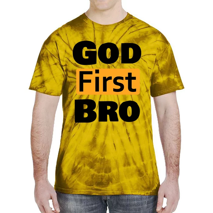 God First Bro Tie-Dye T-Shirt