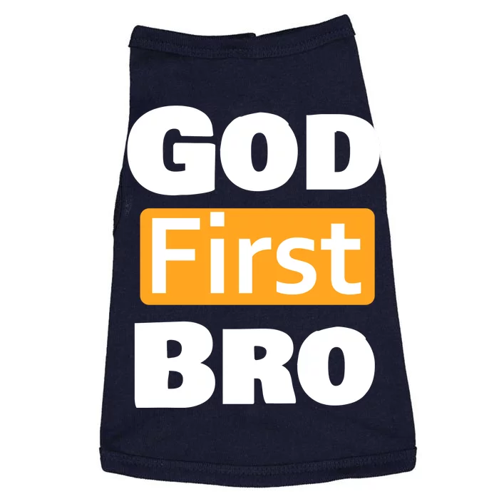 God First Bro Doggie Tank