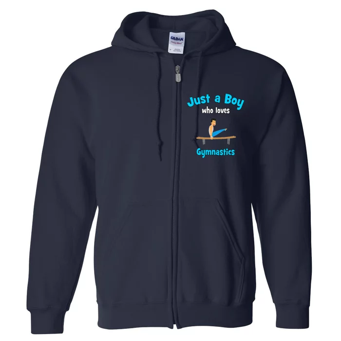 Gymnastics for Boy | Gymnastics Full Zip Hoodie