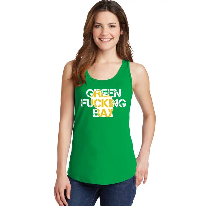 Green Fucking Bay Ladies Essential Tank