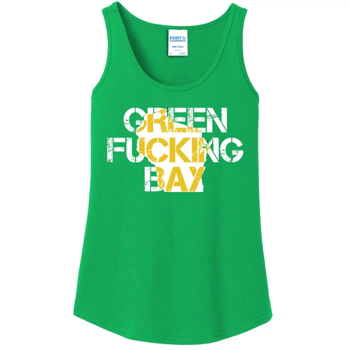 Green Fucking Bay Ladies Essential Tank