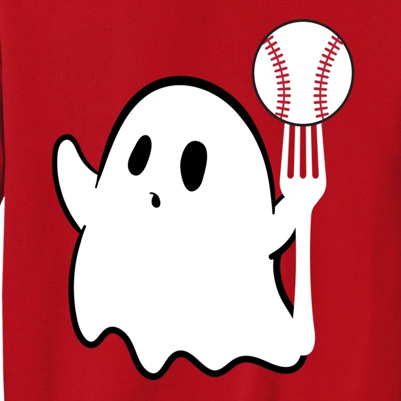 Ghost Forkball Baseball Pitch Fork Ball K Strikeout Sweatshirt