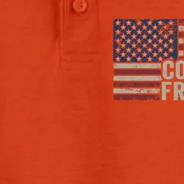 God Family Country Freedom Great Gift 4th July Usa Flag Christian Meaningful Gif Dry Zone Grid Performance Polo