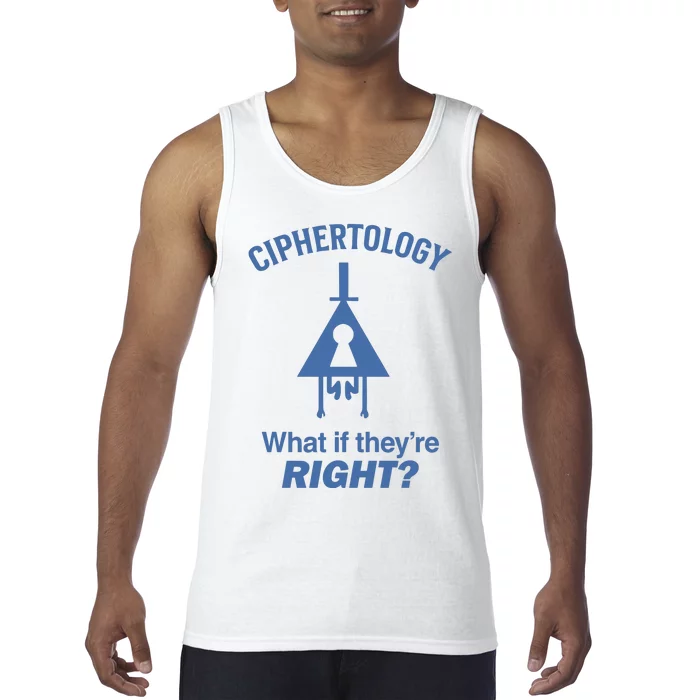 Gravity Falls Ciphertology What If TheyRe Right Tank Top