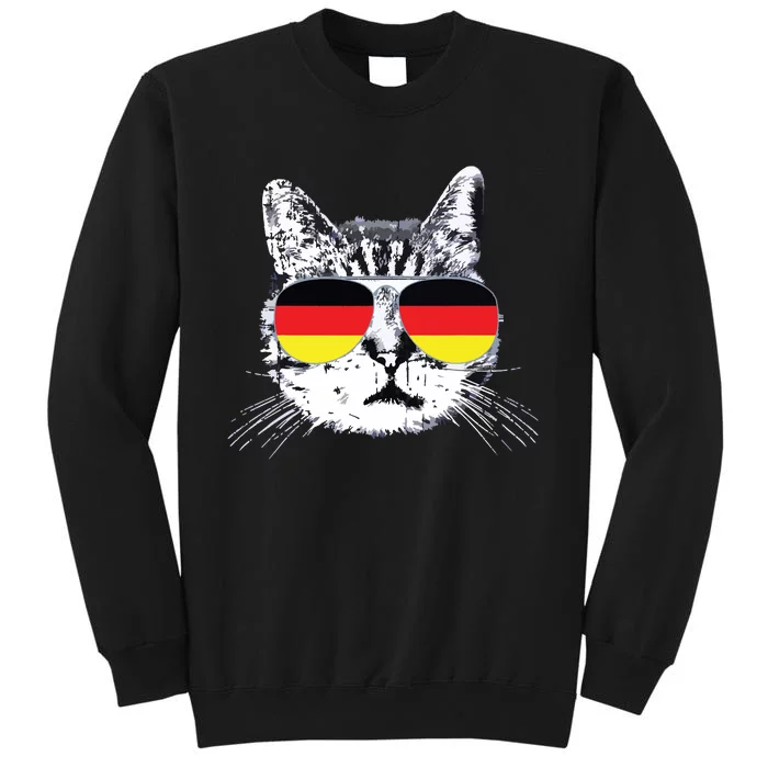 German Flag Cat Heritage Pride Germany Oktoberfest Sweatshirt