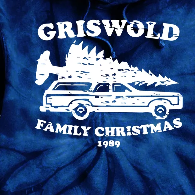 Griswold Family Christmas Classic Tie Dye Hoodie