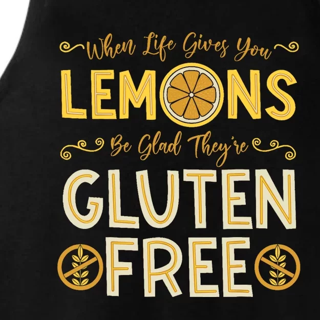 Gluten Free Celiac Disease Nutritional Plan Intolerance Gift Ladies Tri-Blend Wicking Tank