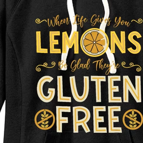 Gluten Free Celiac Disease Nutritional Plan Intolerance Gift Women's Fleece Hoodie