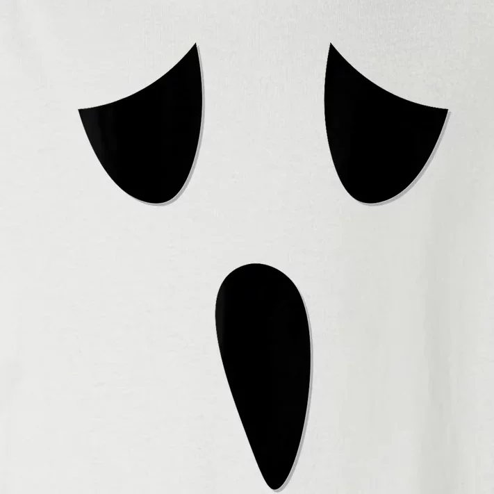 Ghost Face Costume Funny Kids Halloween Outfit Ghoul Face Toddler Long Sleeve Shirt