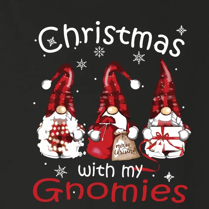 Gnome Family Christmas Shirts For Women Buffalo Plaid Toddler Long Sleeve Shirt