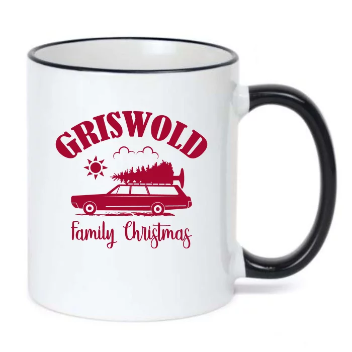 Griswold Family Christmas Black Color Changing Mug