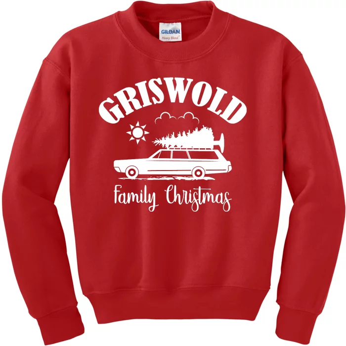 Griswold Family Christmas Kids Sweatshirt