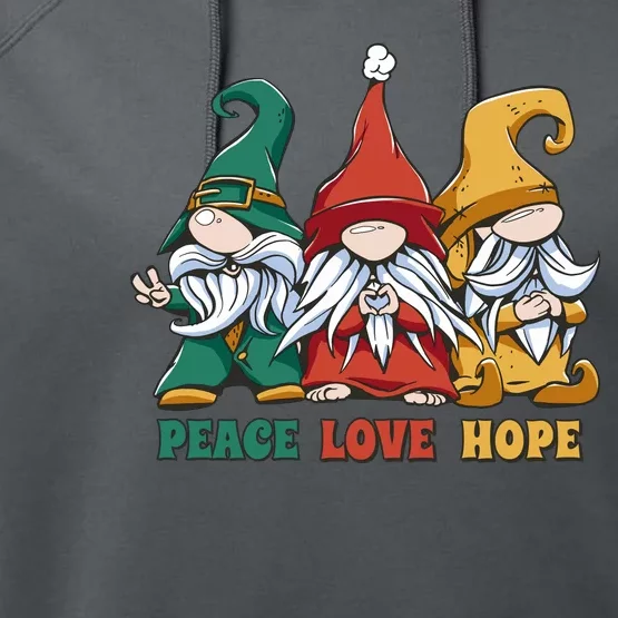 Gnome Fantasy Creatures Squad Performance Fleece Hoodie