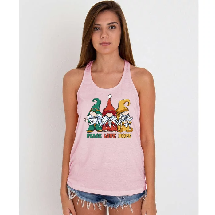 Gnome Fantasy Creatures Squad Women's Knotted Racerback Tank