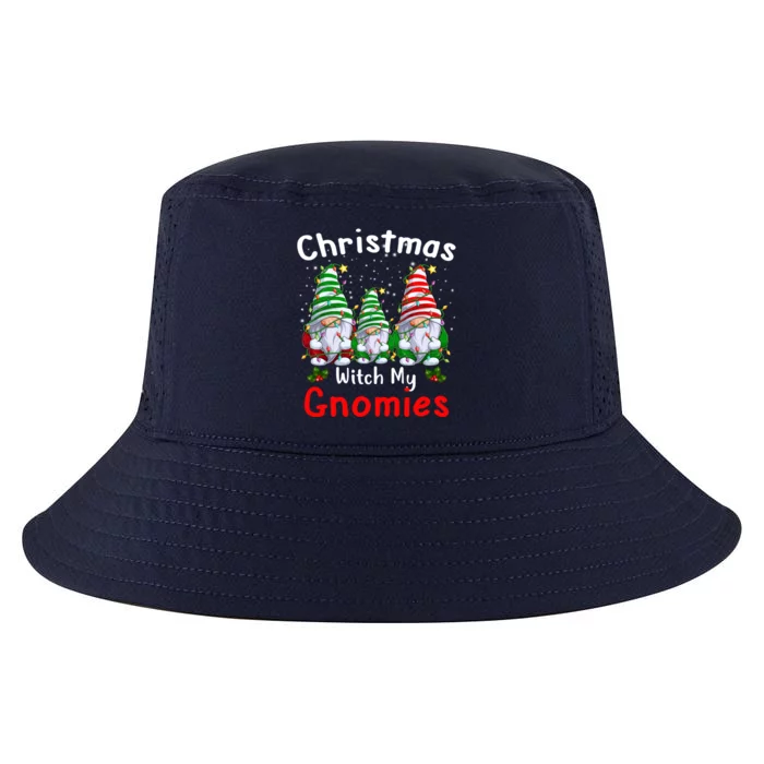 Gnome Family Christmas Funny Christmas With My Gnomies Gift Cool Comfort Performance Bucket Hat