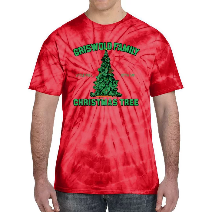 Griswold Family Christmas Tree Tie-Dye T-Shirt