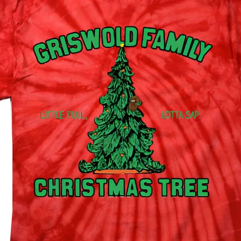 Griswold Family Christmas Tree Tie-Dye T-Shirt