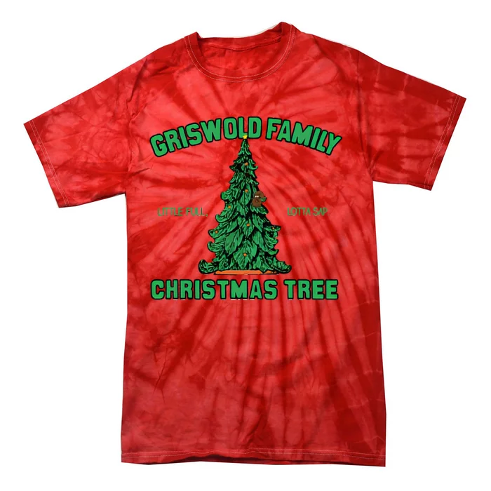 Griswold Family Christmas Tree Tie-Dye T-Shirt