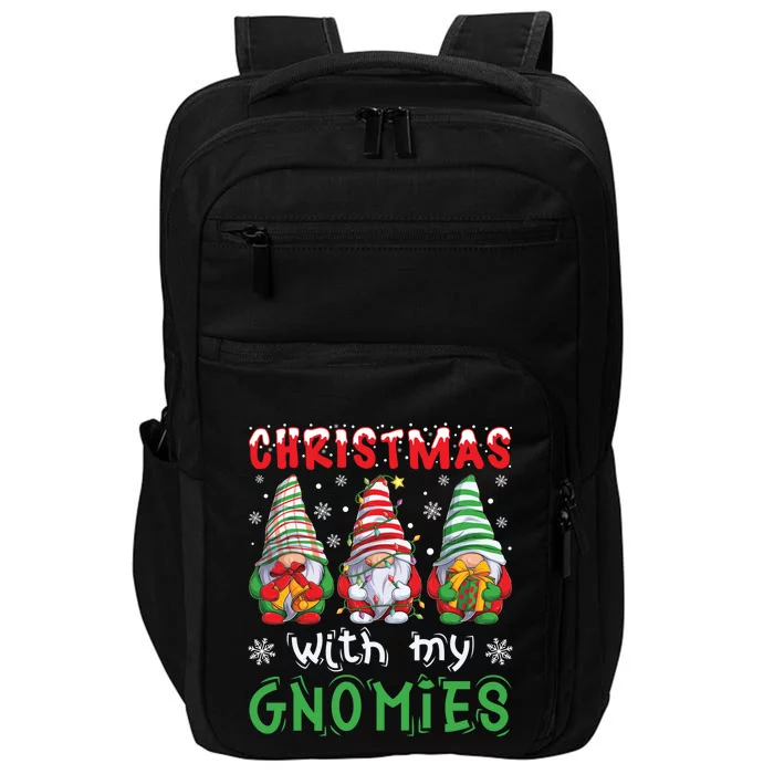 Gnome Family Christmas Gnomies Gift Impact Tech Backpack