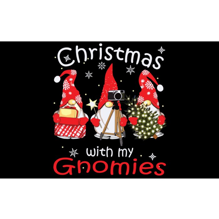 Gnome Family Christmas Gnomies Xmas Bumper Sticker