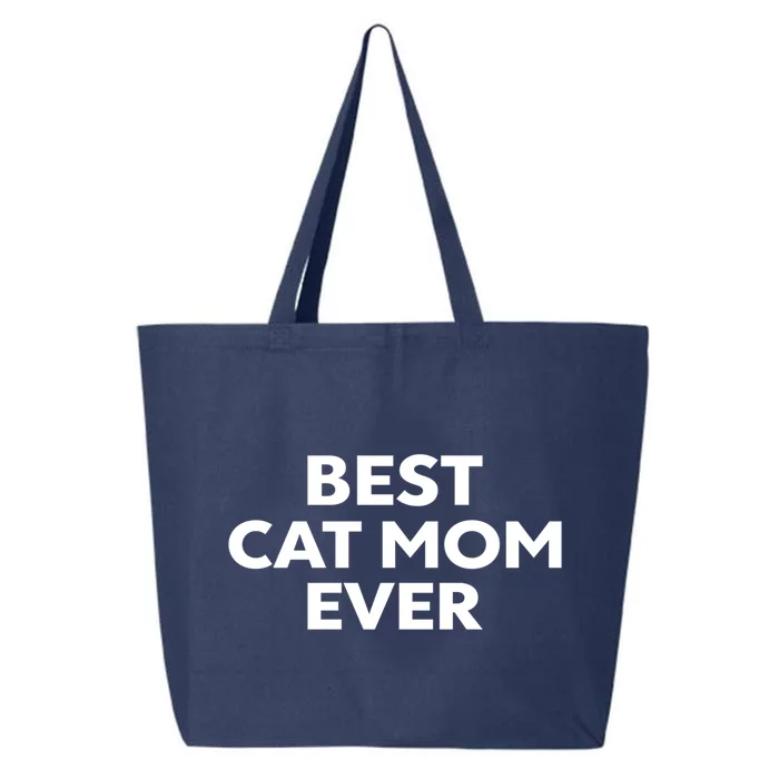 Gift For Cat Mom Best Cat Mom Ever Gift 25L Jumbo Tote