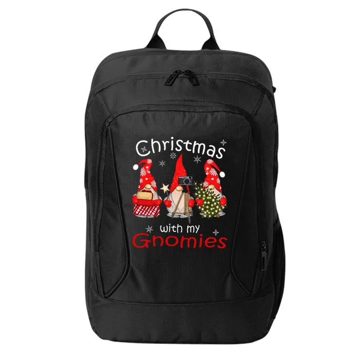 Gnome Family Christmas For Gnomies Xmas City Backpack