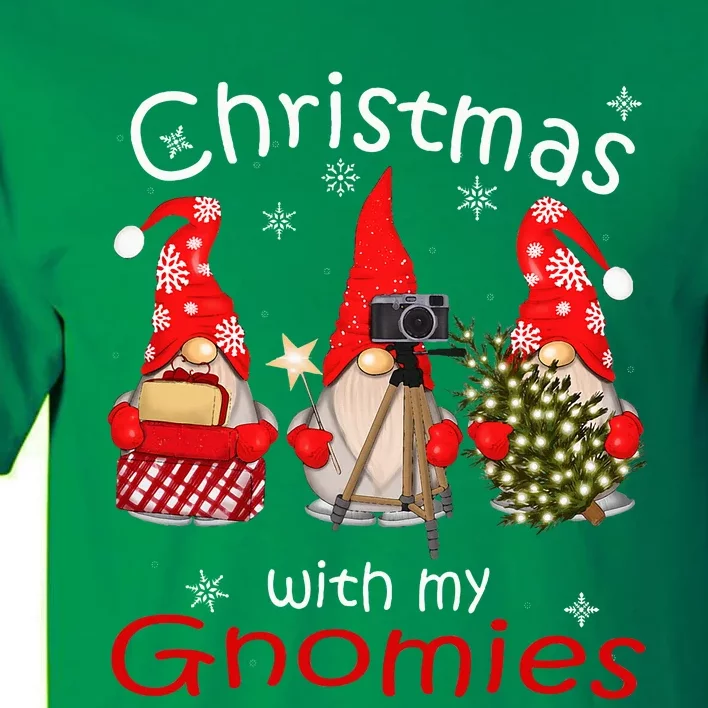 Gnome Family Christmas For Gnomies Xmas Tall T-Shirt