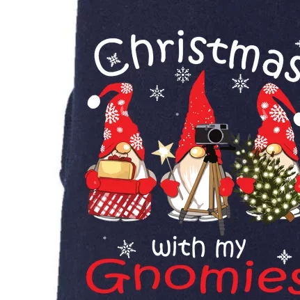 Gnome Family Christmas Shirts For Women Gnomies Xmas Doggie 3-End Fleece Hoodie