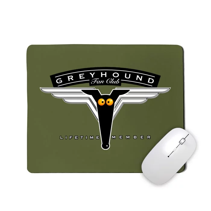 Greyhound Fan Club Mousepad