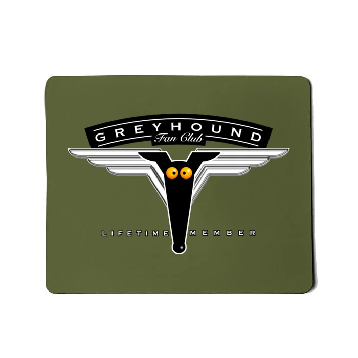 Greyhound Fan Club Mousepad