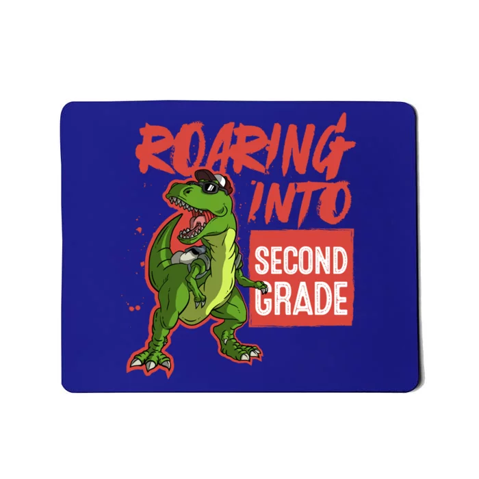 Gift For Dinosaur Roaring Into Second Grade Great Gift Mousepad