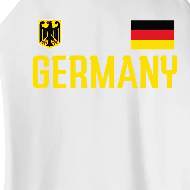 Germany Flag Deutschland Football Soccer Fan Women’s Perfect Tri Rocker Tank