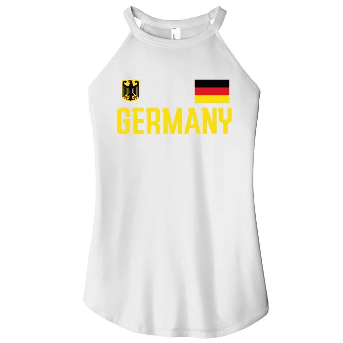 Germany Flag Deutschland Football Soccer Fan Women’s Perfect Tri Rocker Tank