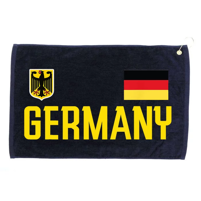 Germany Flag Deutschland Football Soccer Fan Grommeted Golf Towel