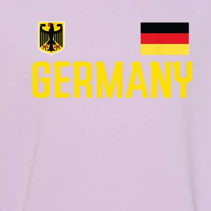 Germany Flag Deutschland Football Soccer Fan Garment-Dyed Sweatshirt