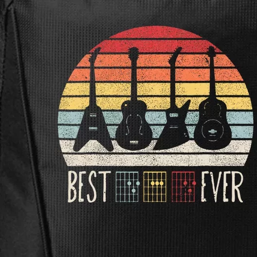 Guitarist Fathers Day Best Dad Ever D A D Chord Gifts Guitar City Backpack