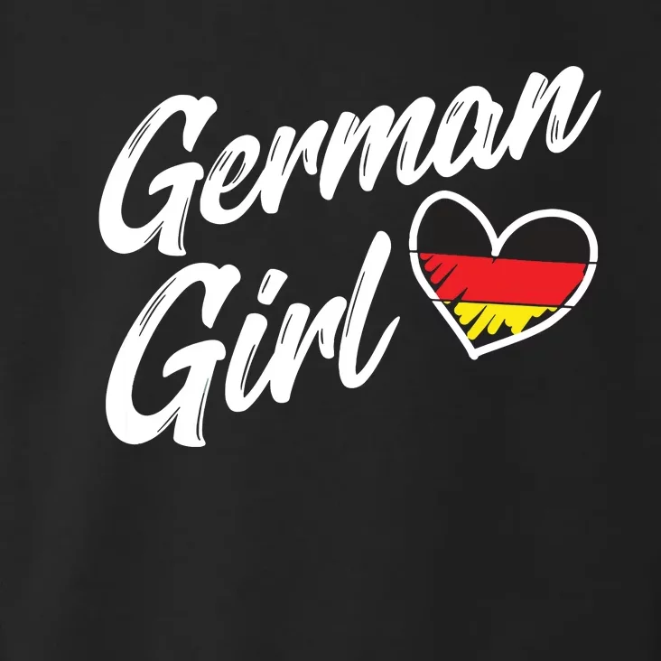 Germany Funny Deutschland Flag German Girl German Roots Toddler Hoodie