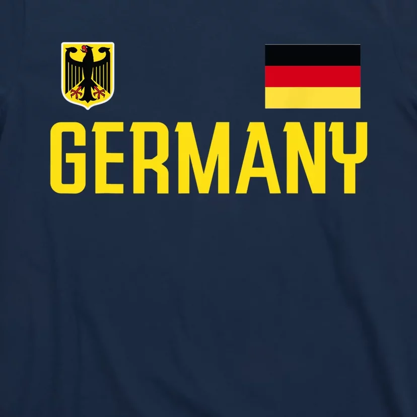 Germany Flag Deutschland Football Soccer Fan T-Shirt