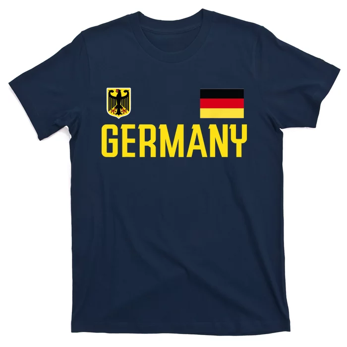 Germany Flag Deutschland Football Soccer Fan T-Shirt