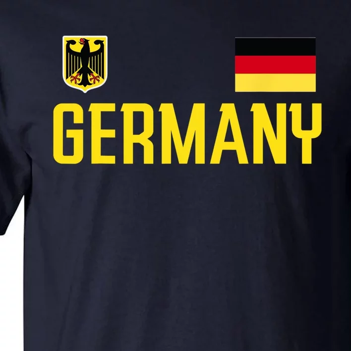 Germany Flag Deutschland Football Soccer Fan Tall T-Shirt