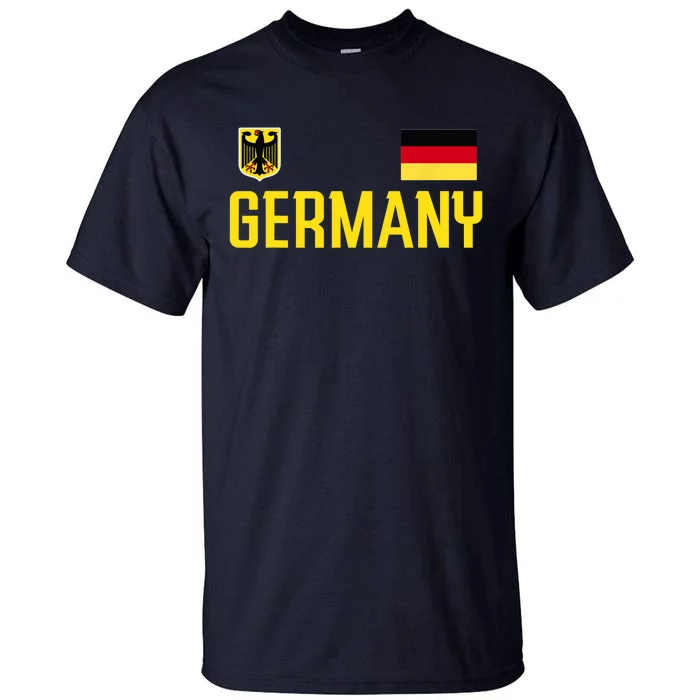 Germany Flag Deutschland Football Soccer Fan Tall T-Shirt