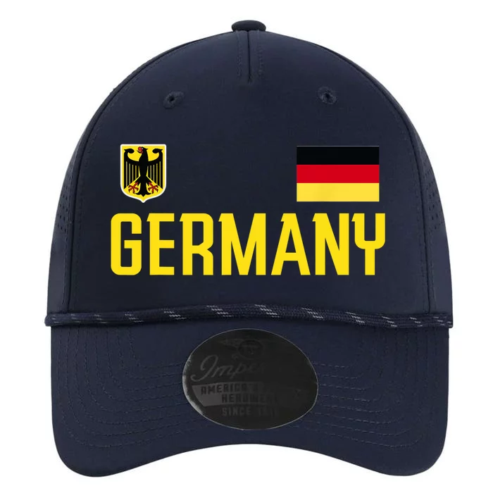 Germany Flag Deutschland Football Soccer Fan Performance The Dyno Cap